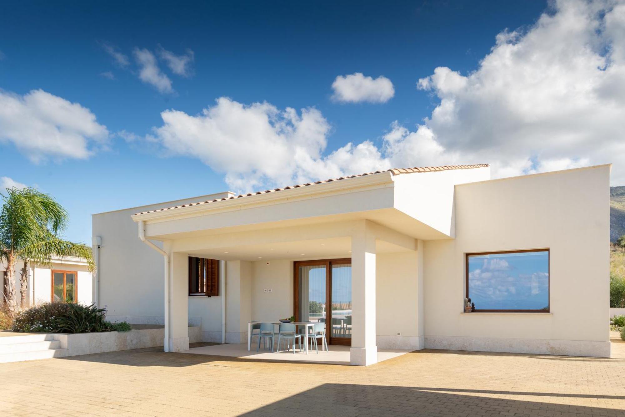 Villa Etesiae Castellammare del Golfo Exterior foto